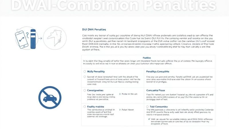 Dwai-Combination Penalties: What To Know About Mixed Dui Offenses Explained